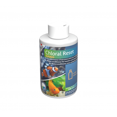 PRODIBIO - Chloral Reset Nano - 100 ml - Acondicionador de agua para acuario PRODIBIO - Chloral Reset Nano - 100 ml - Acondicionador de agua para acuario