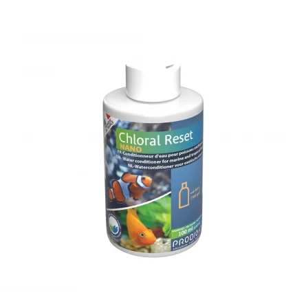 PRODIBIO - Chloral Reset Nano - 100 ml - Conditionneur d'eau pour aquarium
