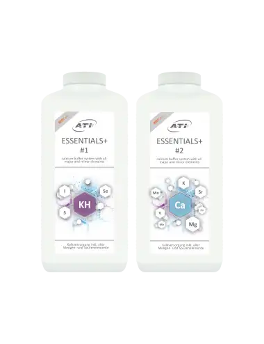 ATI - Essentials + - 1 et 2 - 2 x 10 L - Approvisionnement en éléments KH, calcium