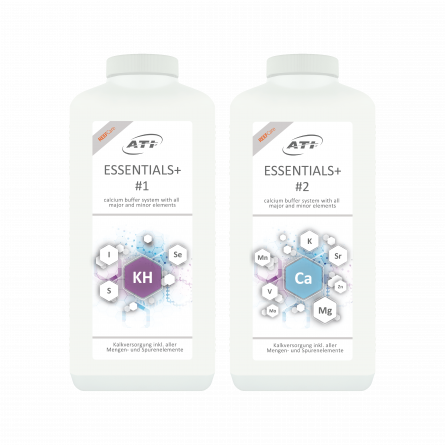 ATI - Essentials + - 1 in 2 - 2 x 10 L - Zaloga elementov KH, kalcij ATI - Essentials + - 1 in 2 - 2 x 10 L - Zaloga elementov KH, kalcij