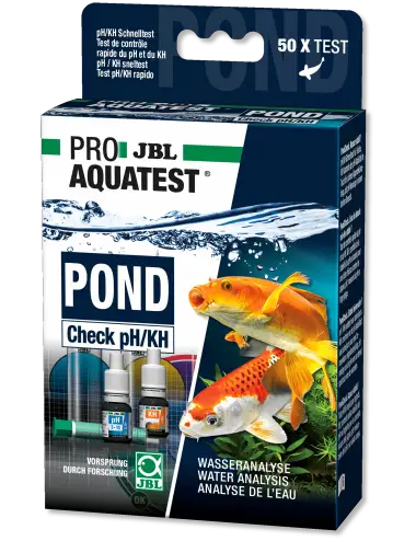 JBL - Pond Check pH i KH - 2x10 ml - Brzi pH i KH test za ribnjake
