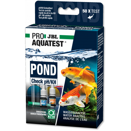 JBL - Pond Check pH and KH - 2x10 ml - Quick pH and KH test for ponds JBL - Pond Check pH and KH - 2x10 ml - Quick pH and KH test for ponds