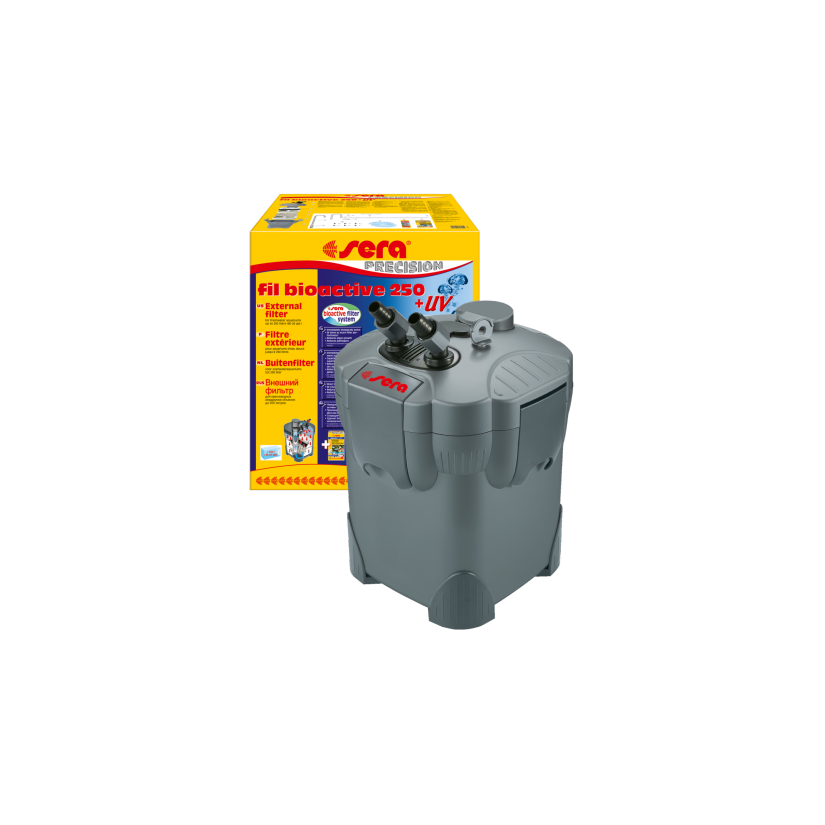 SERA - Bioactive 250 + UV navoj - 250l zunanji filter - za sladkovodne akvarije z UV-C