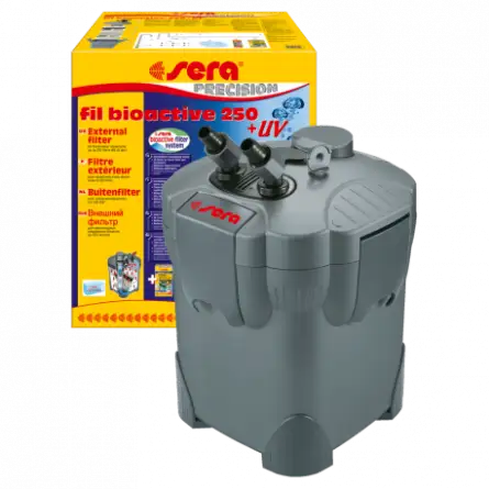 SERA - Bioactive 250 + UV navoj - 250l zunanji filter - za sladkovodne akvarije z UV-C SERA - Bioactive 250 + UV navoj - 250l zunanji filter - za sladkovodne akvarije z UV-C