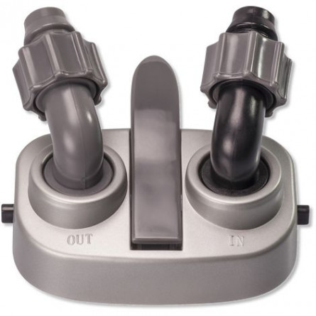 JBL - CPe 4/7/902 - Bloco de conexão de tubo - Cinza - Para CristalProfi JBL - CPe 4/7/902 - Bloco de conexão de tubo - Cinza - Para CristalProfi