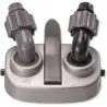 JBL - CPe 4/7/902 - Rohranschlussblock - Grau - Für CristalProfi JBL - CPe 4/7/902 - Rohranschlussblock - Grau - Für CristalProfi