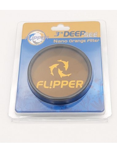 FLIPPER - DeepSee Nano 3" - Oranžni filter - Za povečevalno lupo DeepSee Nano