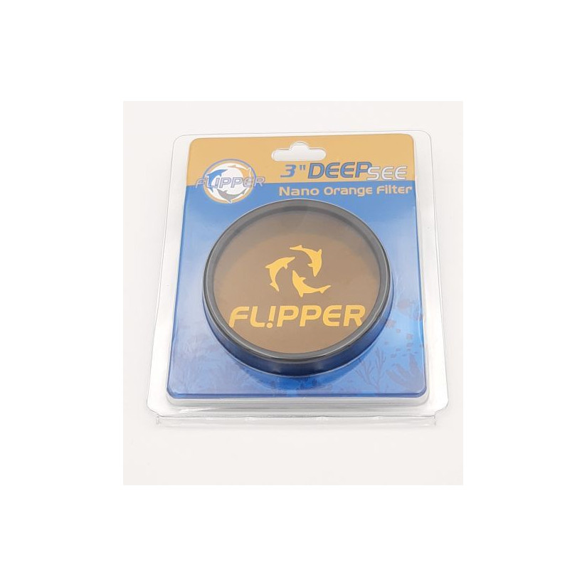 FLIPPER - DeepSee Nano 3" - Filtre orange - Pour loupe DeepSee Nano