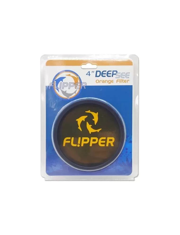 FLIPPER - DeepSee Standard 4" - Filtre orange - Pour loupe DeepSee standard