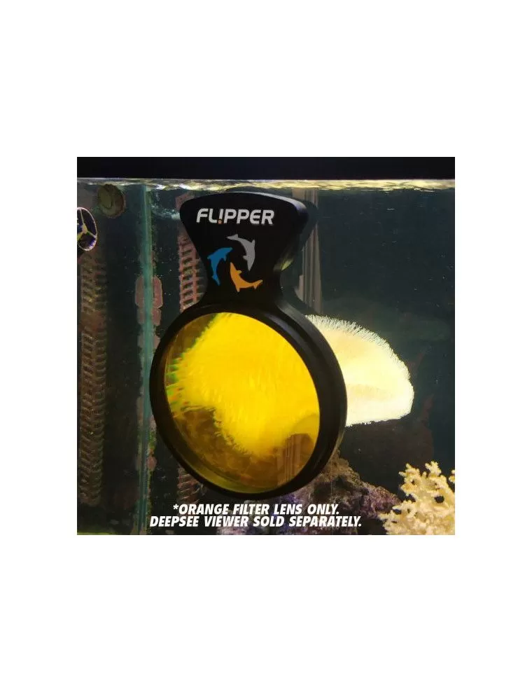 FLIPPER - DeepSee Standard 4" - Orange filter - For standard DeepSee magnifier