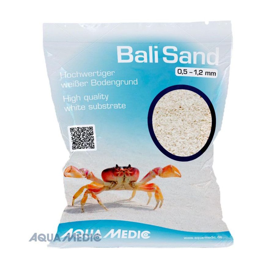 AQUA-MEDIC - Bali Sand - 0.5 - 1.2 mm - 10 kg - White limestone sand AQUA-MEDIC - Bali Sand - 0.5 - 1.2 mm - 10 kg - White limestone sand