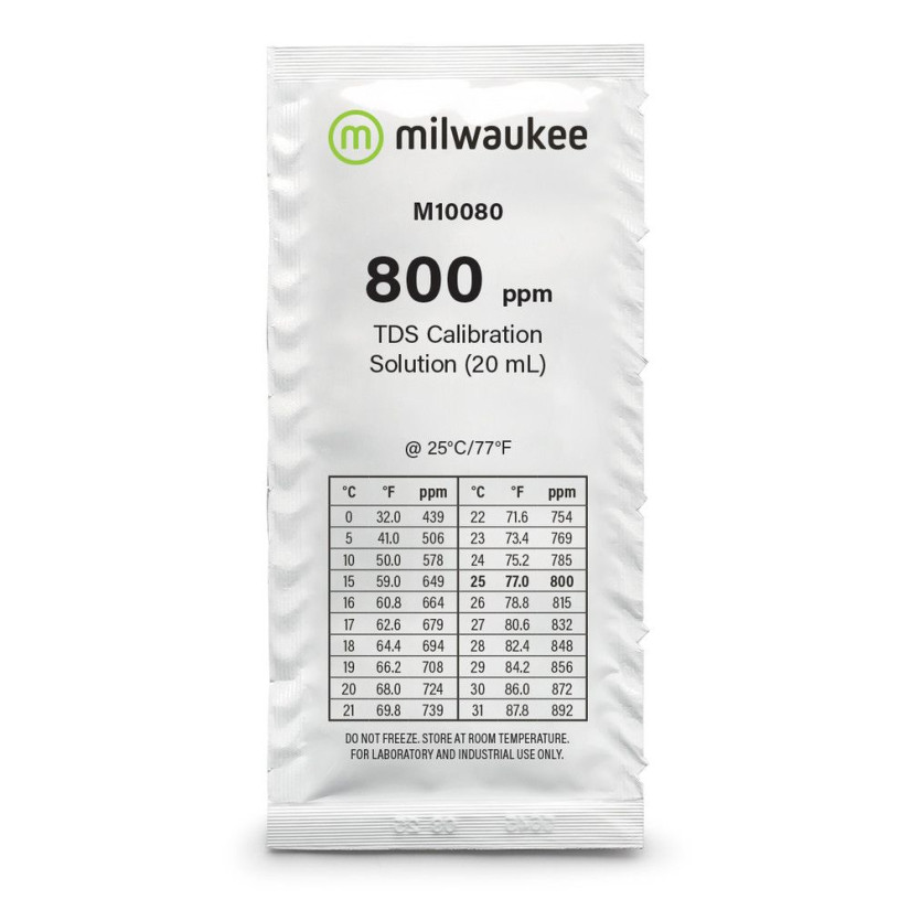 MILWAUKEE - Solução de calibração 800 ppm - 20ml