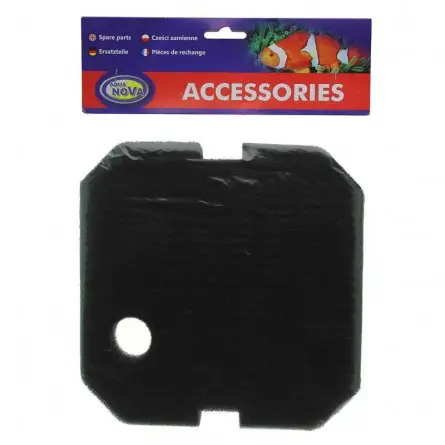 AQUA NOVA - Eponge noire - Pour filtres NFC 1000/1200/1500