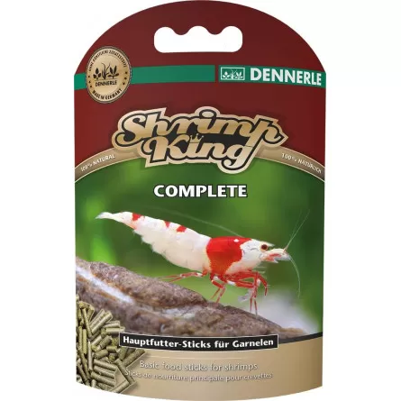 DENNERLE - Shrimp King - Complete - 45 g - Aliment complet pour crevettes d’ornement