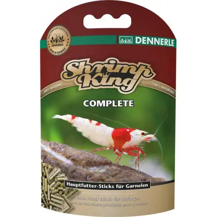 DENNERLE - Shrimp King - Completo - 45 g - Alimento completo para camarões ornamentais DENNERLE - Shrimp King - Completo - 45 g - Alimento completo para camarões ornamentais