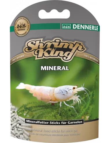 DENNERLE - Shrimp King - Mineral - 45 g - Nourriture minéralisée pour crevettes