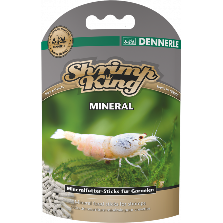 DENNERLE - Shrimp King - Mineral - 45 g - Nourriture minéralisée pour crevettes DENNERLE - Shrimp King - Mineral - 45 g - Nourriture minéralisée pour crevettes