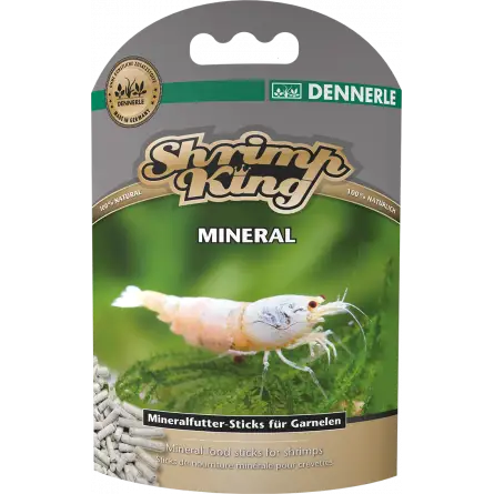 DENNERLE - Shrimp King - Mineral - 45 g - Nourriture minéralisée pour crevettes