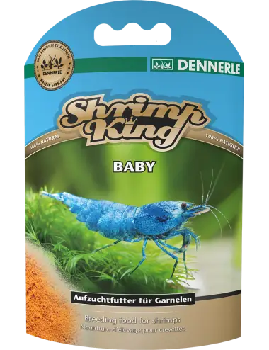 DENNERLE - Shrimp King - Baby - 35 g - Hrana za vzrejo kozic