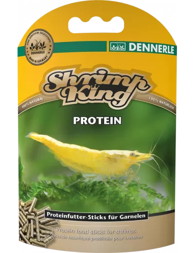DENNERLE - Shrimp King - Protein - 45 g - Nourriture protéinée pour crevettes