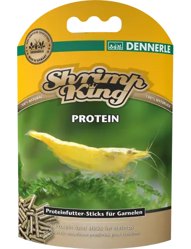 DENNERLE - Shrimp King - Proteína - 45 g - Alimento proteico para gambas