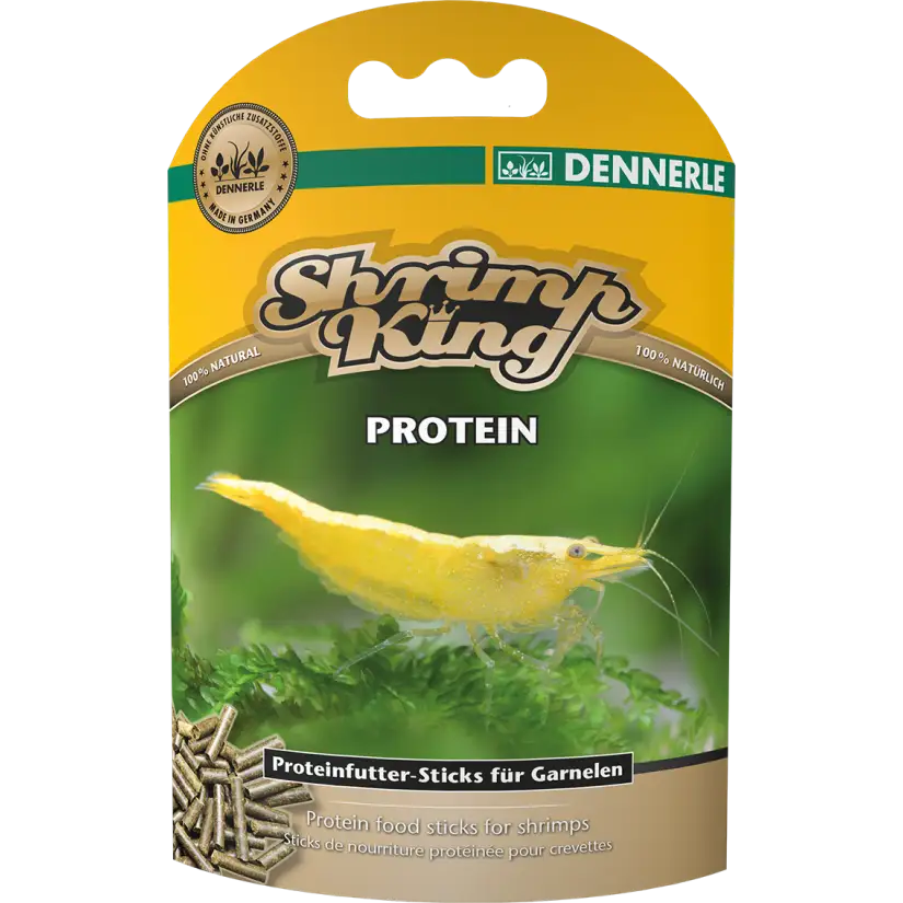 DENNERLE - Shrimp King - Protein - 45 g - Nourriture protéinée pour crevettes