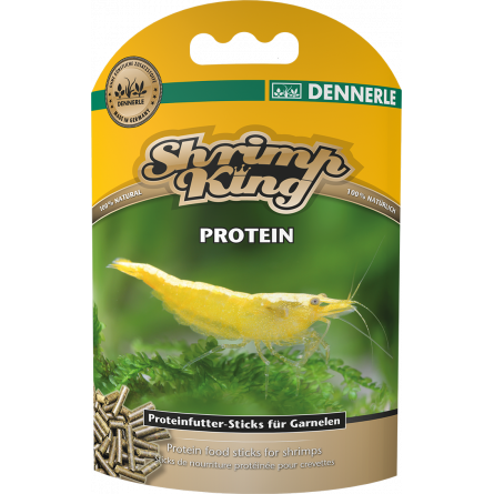 DENNERLE - Shrimp King - Proteína - 45 g - Alimento protéico para camarão DENNERLE - Shrimp King - Proteína - 45 g - Alimento protéico para camarão