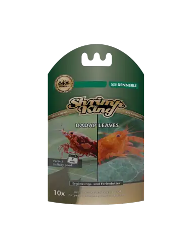 DENNERLE - Shrimp King - Dadap Leaves - 10 pezzi - Shrimp Dadap Leaves