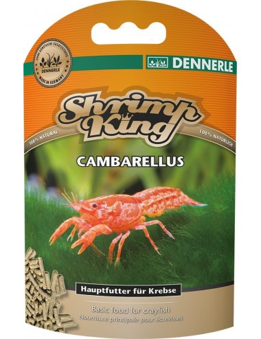 DENNERLE - Shrimp King - Cambarellus - 45 g - Nourriture principale pour écrevisses