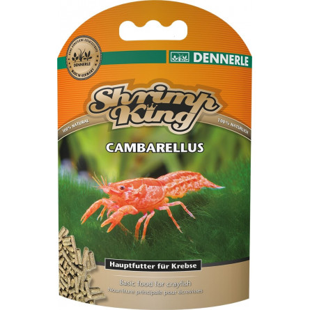 DENNERLE - Shrimp King - Cambarellus - 45 g - Nourriture principale pour écrevisses
