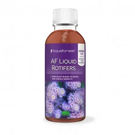 AQUAFOREST - Rotífero Líquido - 200ml - Alimento líquido para corais AQUAFOREST - Rotífero Líquido - 200ml - Alimento líquido para corais