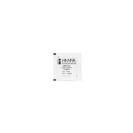 Hanna Instruments - Reagentes de Cloro Total - 25 Testes -HI701 e HI711 Hanna Instruments - Reagentes de Cloro Total - 25 Testes -HI701 e HI711
