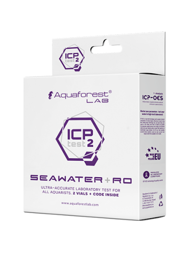 MARINLAB - ICP-EOS analysis - aquarium water + reverse osmosis water