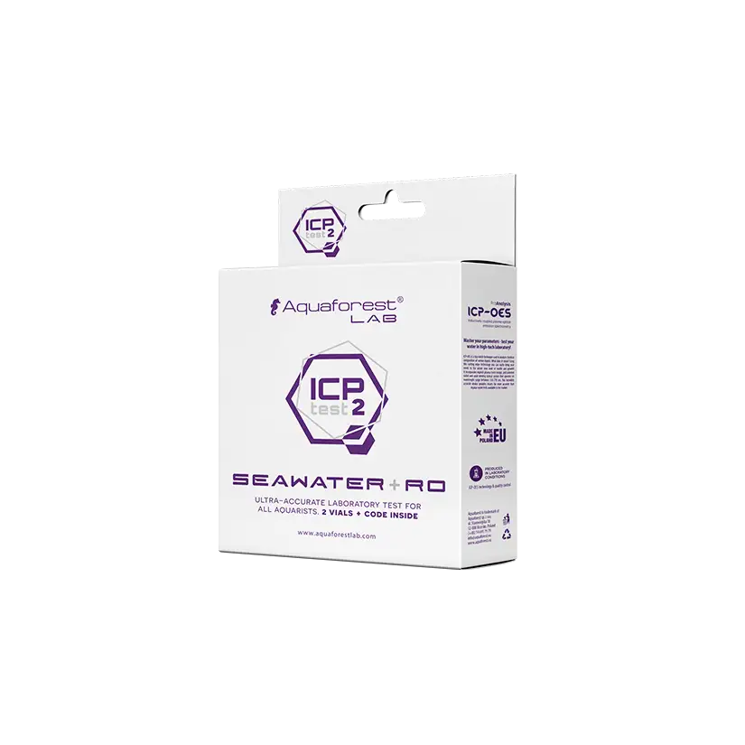 MARINLAB - ICP-EOS analysis - aquarium water + reverse osmosis water