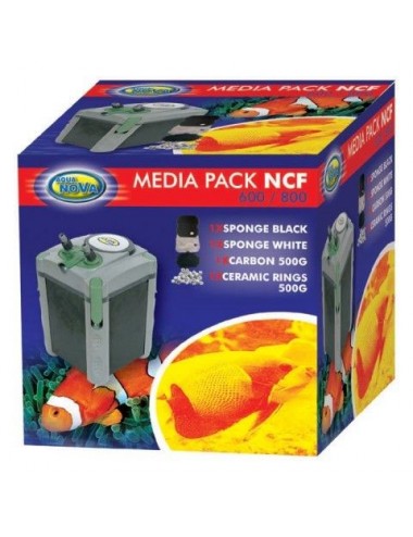 AQUA NOVA - Media Pack NCF - 600/800 - Pack de médias pour filtres NCF