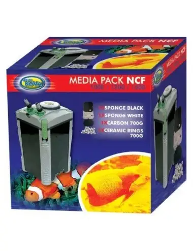 AQUA NOVA - Media Pack NCF - 1000/1200/1500 - Pack de médias pour filtres NCF