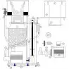 DELTEC - Skimmer screw - Series 1000 (x1)