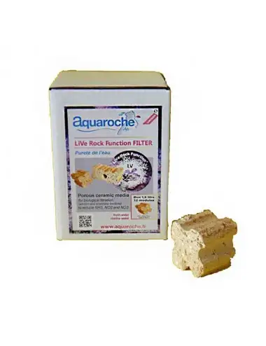 AQUAROCHE - Poreuze keramische media - 5cm x 5cm x 5cm - 12 stuks