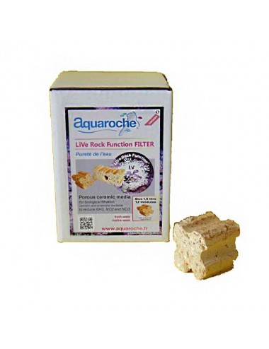 AQUAROCHE – Poröse Keramikmedien – 5 cm x 5 cm x 5 cm – 12 Stück