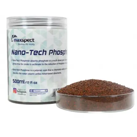 MAXSPECT - Nano-Tech Phosphree - 500 ml - Resina antifosfato MAXSPECT - Nano-Tech Phosphree - 500 ml - Resina antifosfato