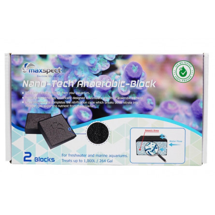 MAXSPECT - Nano-Tech Anaerobic-Block - Blocks to eliminate nitrates