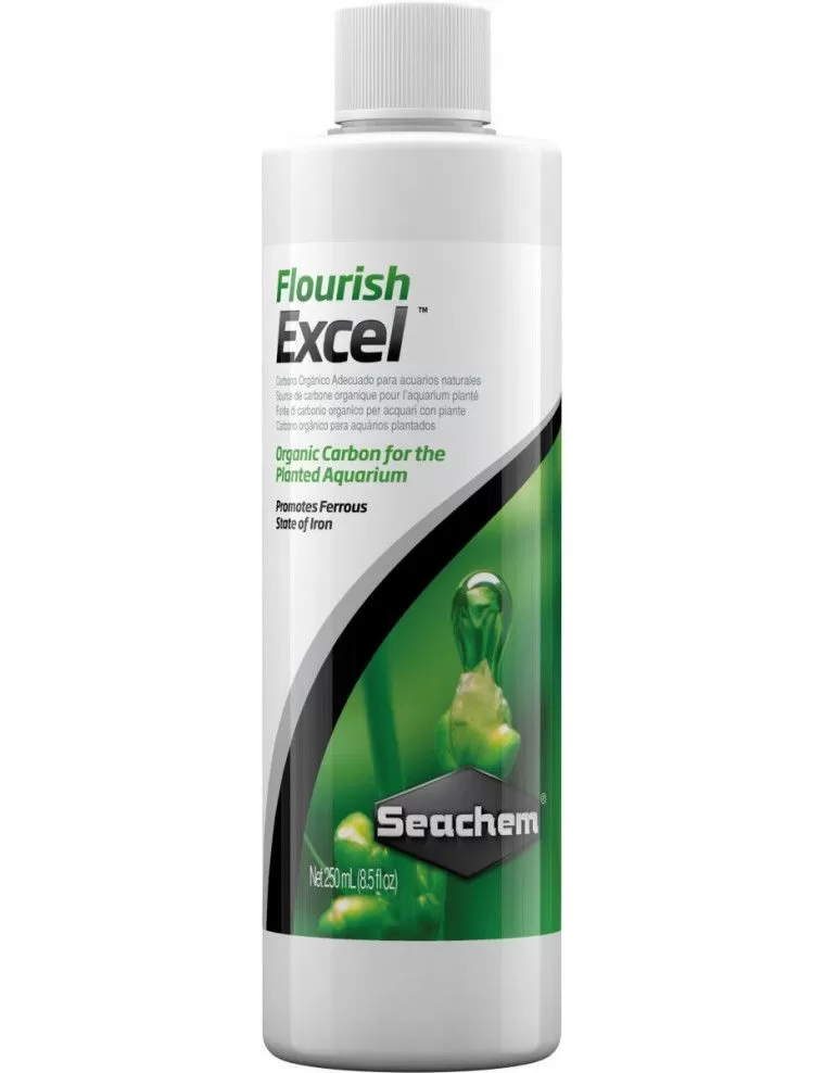 SEACHEM - Flourish Excel 250ml - Carbone liquide pour plante