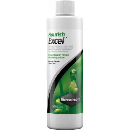 SEACHEM – Flourish Excel 250 ml – Flüssigkohle für Pflanzen