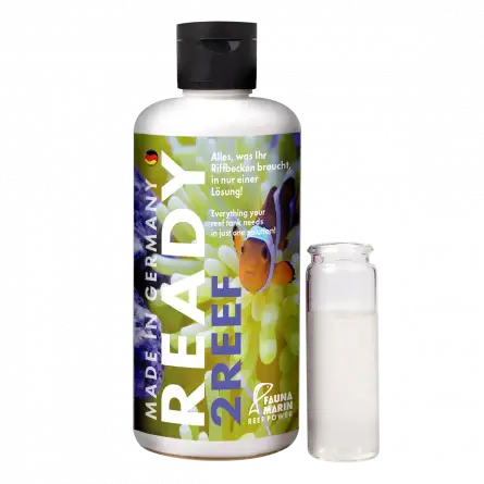 FAUNA MARIN - Ready 2Reef - 250 ml - Oligo-éléments - Pour l'entretien d'aquariums récifaux