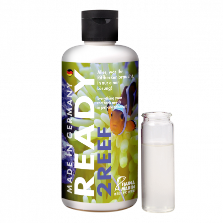 FAUNA MARIN - Ready 2Reef - 500 ml - Oligo-éléments - Pour l'entretien d'aquariums récifaux