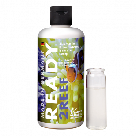 FAUNA MARIN - Ready 2Reef - 500 ml - Oligoelementos - Para a manutenção de aquários de recife FAUNA MARIN - Ready 2Reef - 500 ml - Oligoelementos - Para a manutenção de aquários de recife