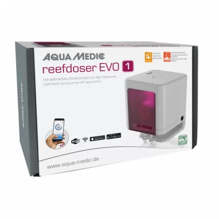AQUA MEDIC - Reefdoser Evo 1 - 97x105 x127 mm - 1 glava dozirna pumpa