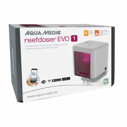 AQUA MEDIC - Reefdoser Evo 1 - 97x105 x127 mm - 1-Kopf-Dosierpumpe AQUA MEDIC - Reefdoser Evo 1 - 97x105 x127 mm - 1-Kopf-Dosierpumpe