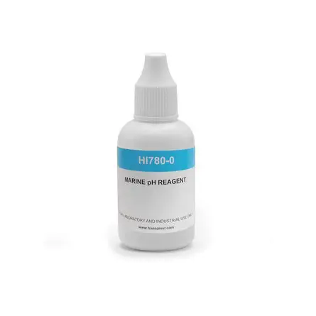 Hanna Instruments - Marine pH - Reagent for pH - 100 tests - Seawater Hanna Instruments - Marine pH - Reagent for pH - 100 tests - Seawater