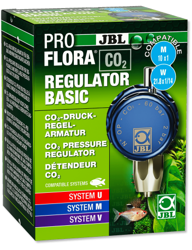 JBL - Proflora CO2 Regulator Basic - Regulador de CO2 para garrafas descartáveis